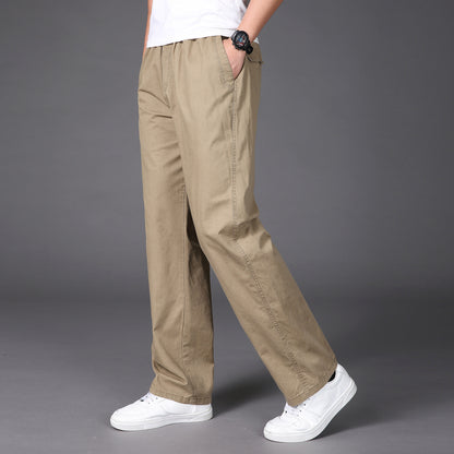 🛒【50% zniżki na każdą sztukę】🔥【50-130KG】👖👖Nowe letnie spodnie męskie oddychające i wygodne