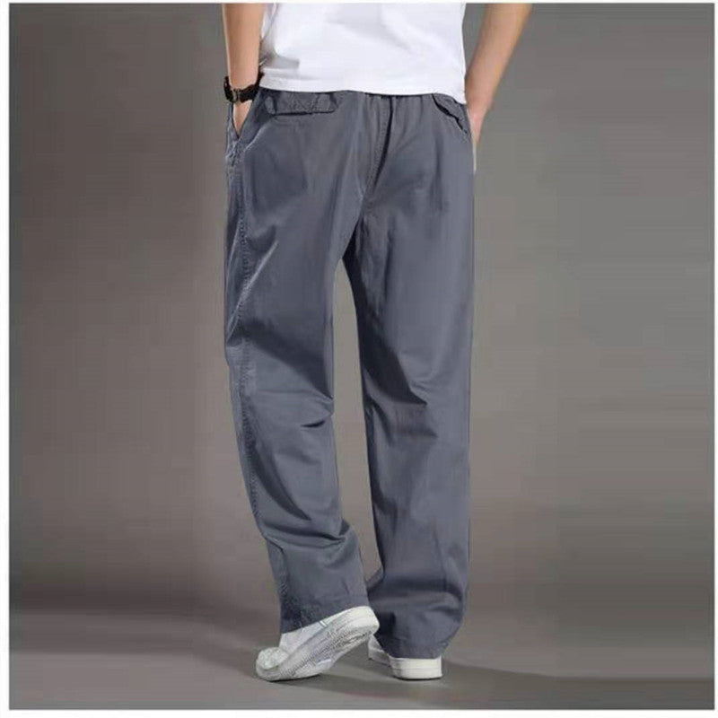 🛒【50% zniżki na każdą sztukę】🔥【50-130KG】👖👖Nowe letnie spodnie męskie oddychające i wygodne