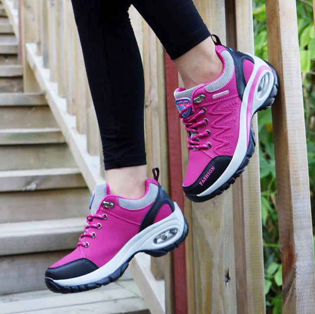 【Wyprzedaż -50% na każdą parę】【35-42】Buty sportowe damskie 2025 z poduszką powietrzną zwiększające wysokość, miękka i komfortowa podeszwa