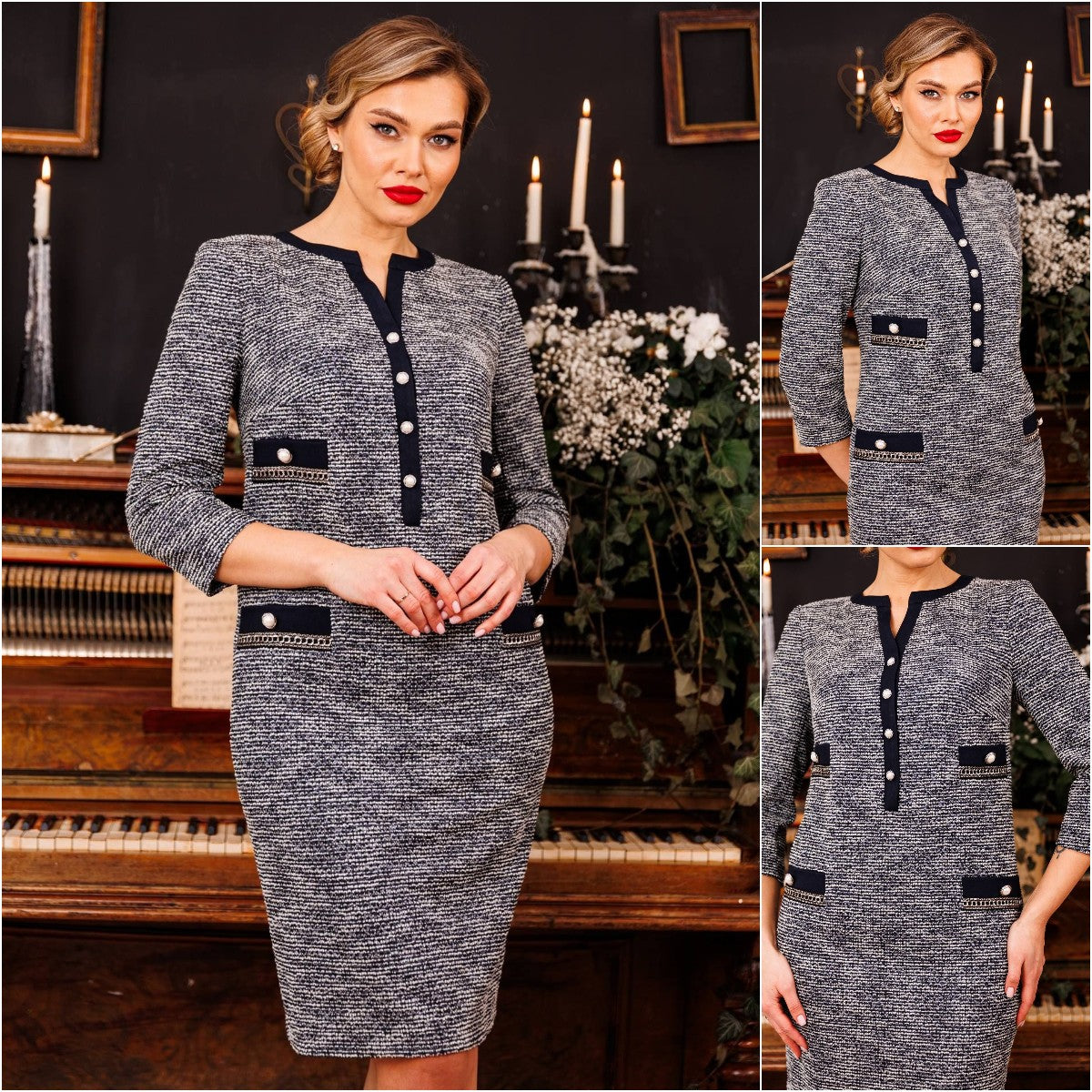 💝【S-5XL】Rochie de calitate superioara, confortabila si eleganta 3867792