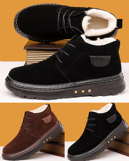 🥾Limitowana oferta: 41% TANIEJ✨【38-46】Nowe zimowe buty męskie, gruby aksamit, ciepłe i ocieplane3834377