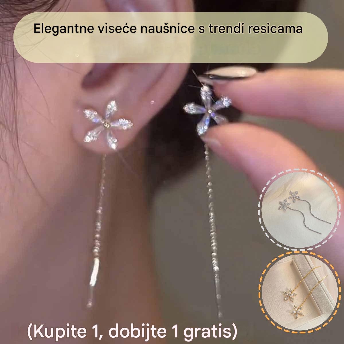 【Kupite 1, dobijte 1 gratis】Elegantne, moderne viseće naušnice s resicama
