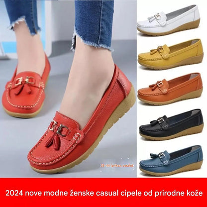 🥿🏆【35-44】2026 Nove modne ženske cipele za slobodno vrijeme od prave kože