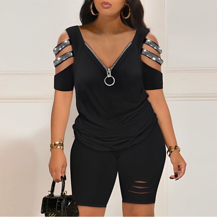 🔥【50% OFF】【S-2XL】Modny, przytulny i seksowny dwuczęściowy garnitur