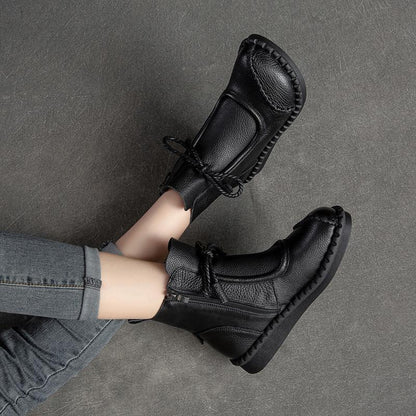🔥Promocja 45% off 👢【35-40】Wczesnojesienne damskie retro wygodne buty ze skóry 2025