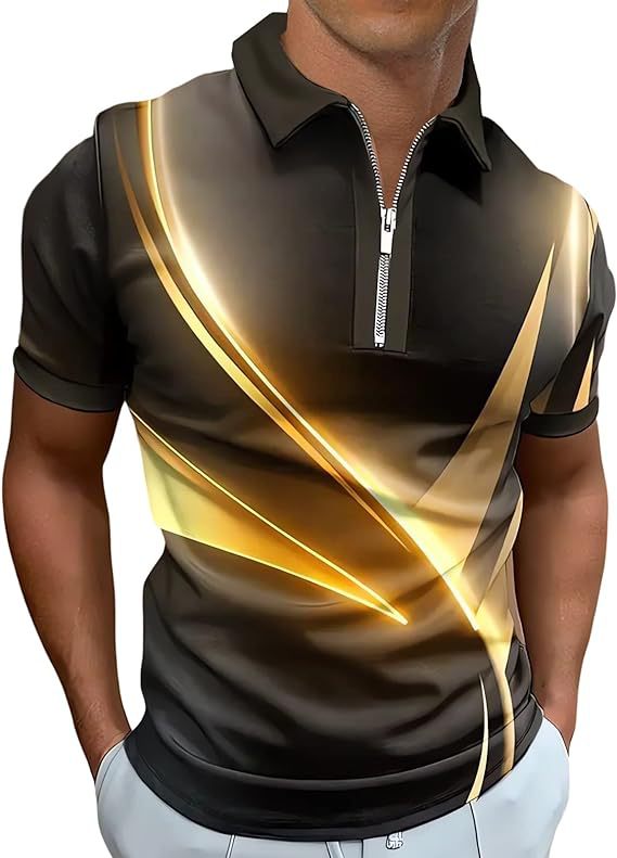 【50% zniżki】【S-6XL】😎2024 nowa męska koszulka polo z krótkim rękawem 3918248