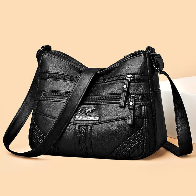 🔥【Vremenski ograničena ponuda】🔥50% popusta — Elegantna i mekana kožna torba velikog kapaciteta