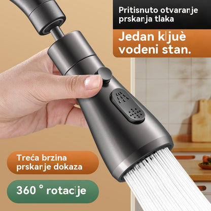 🚰【Besplatni filter uložak】🔥Mlaznica filtera za slavinu koja se okreće za 360°