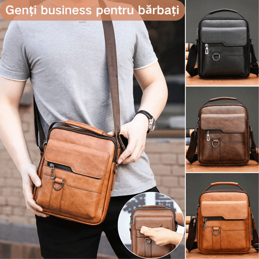 【50% ZNIŻKI】👜 Modna, codzienna torba męska ze skóry bydlęcej--3693331
