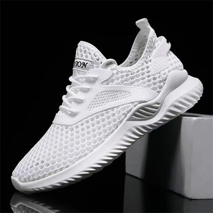 【39~44】Męskie buty sportowe na co dzień z oddychającą, miękką podeszwą z siateczki 3684680