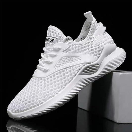 【39~44】Męskie buty sportowe na co dzień z oddychającą, miękką podeszwą z siateczki 3684680