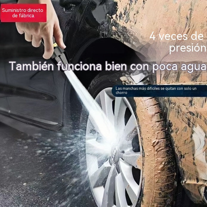 🚿 🔥Posljednji dan posebne ponude! 🔥💧 Visokotlačni vodeni pištolj: za pranje automobila, vrtlarenje, 10 puta veći pritisak, više funkcija ⚡