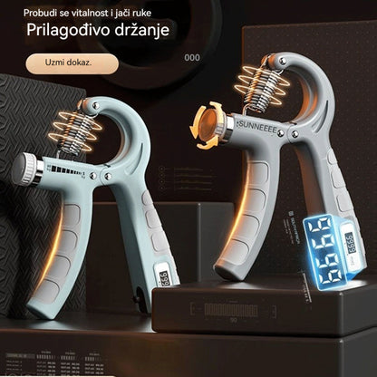 💪🔥Jačalo zápěstí s brojačem a prizpůsobivým odporem - 4207976