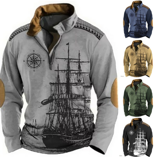 🔥Ograniczony czasowo 38% zniżki🔥【XS-5XL】2024 miękka i wygodna męska bluza z kapturem i nadrukiem 3D, zapinana na zamek-3831071