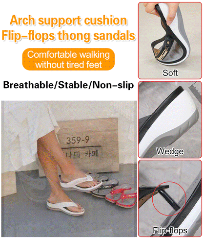 Promocja specjalna Rozmiary 35-43 Nowe letnie sandały na koturnie dla kobiet 2025 duże rozmiary klapek