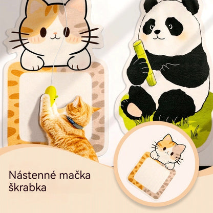 🏆【🔥Výpredaj】Nástenné škrabadlo pre mačky - vertikálne škrabadlo v tvare kocky - inštalácia nie je potrebná
