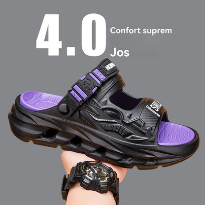 👟[38-45]Sandały plażowe z grubą podeszwą, antypoślizgowe, na lato 2025