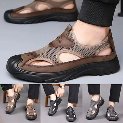 👟Letnia wyprzedaż 🏆【rozmiary 38-46】Nowe sandały męskie 2025 na lato, lekkie, sportowo-rekreacyjne, antypoślizgowe, idealne na plażę