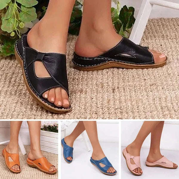【Letnia wyprzedaż】🔥【rozmiary 35-43】👡Nowe modne, wygodne klapki damskie na plażę z miękką podeszwą