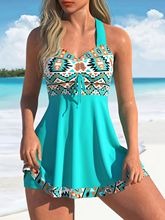 🏖️👙【Kup 1, otrzymaj 1】🌴【S-6XL】Elegancki kostium kąpielowy z nadrukiem w dużym rozmiarze