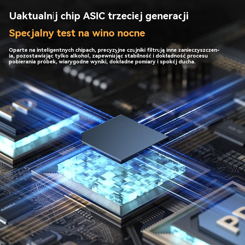 【Kup 1, a 1 dostaniesz gratis】🍷 Przenośny, dokładny tester alkoholu – sprawdź się przed prowadzeniem pojazdu