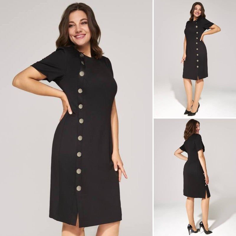🔥【S-5XL】👗 2024 Nowa, modna, wąska i elegancka sukienka 3710174