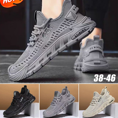 💥💥(38-46) Męskie buty codzienne na lato, oddychające, z miękką podeszwą i zapewniające doskonały komfort