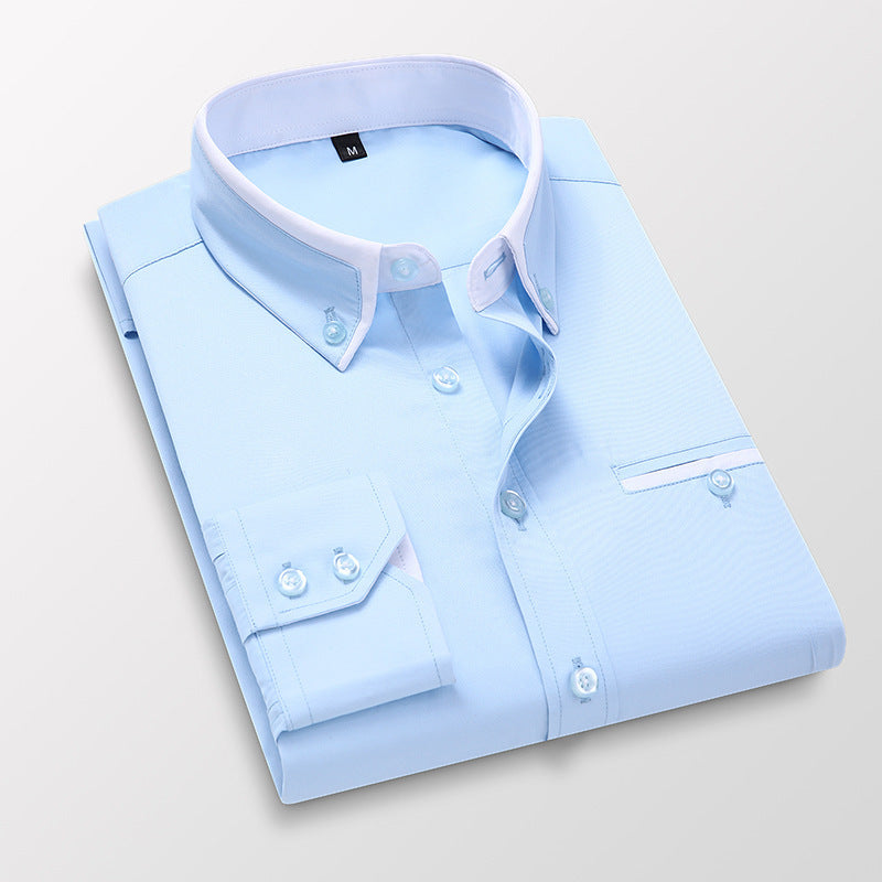 🎉【M-5XL】🔥👔 Letnia nowość, oddychająca męska koszula biznesowa w stylu casual