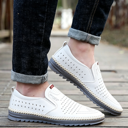 【39-44】Ręcznie robione męskie skórzane buty 2026 | Styl casualowy do noszenia na zewnątrz