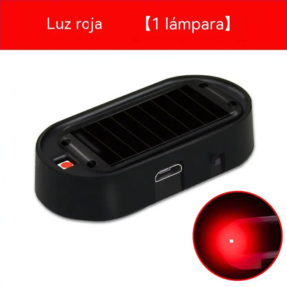 📢🚗 Trepćuće LED svjetlo za upozorenje protiv krađe na solarni pogon