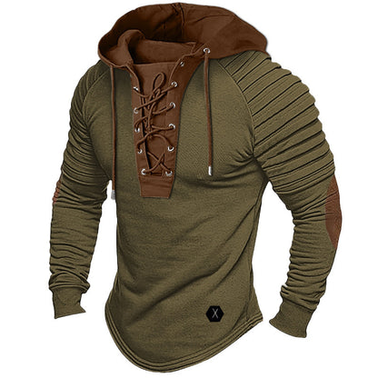 💥【S-3XL】Nowa męska luźna bluza z kapturem na jesień/zimę