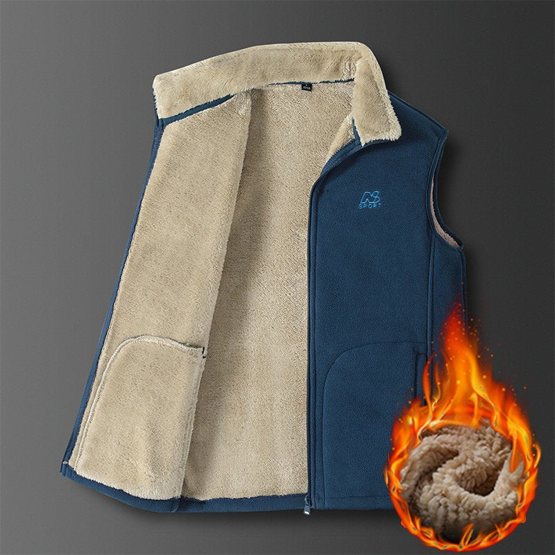 🔥【50% zniżki】🔥【M-5XL】🌨️🧥Klasyczna kamizelka termiczna męska na jesień i zimę 2024-3837507