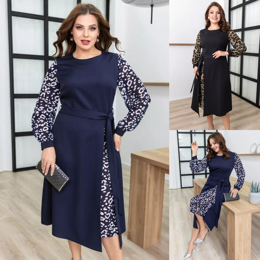 💙Ograniczona oferta - 43% zniżki 🖤【S-5XL】Nowa kolekcja sukienek na jesień/zimę, długa sukienka