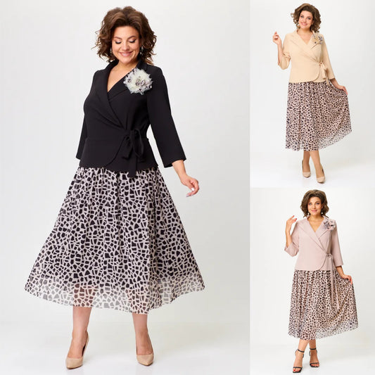 😍🎉【S-5XL】2025 nowa letnia modna i elegancka sukienka, wygodna i przewiewna, odpowiednia na każdą okazję