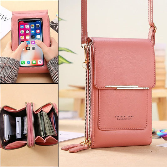 📱【Kupite 1, dobite 1 gratis】👛2026 Nova torbica za telefon z veliko prostornino in zaslonom na dotik