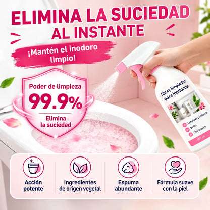 🚿✨ ¡50 % de descuento! Spray de limpieza multiusos para el baño: disuelve rápidamente la cal y los restos de jabón. 🧼💨