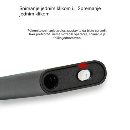 Mini pametni glasovno aktivirani diktafon