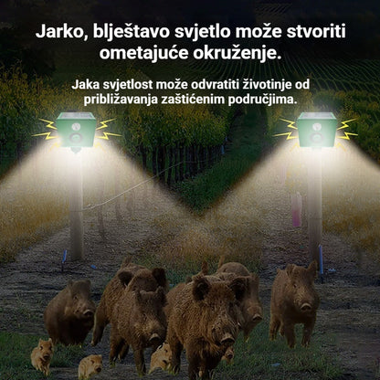 【✨Vremenski ograničena ponuda】🐅Solarna lampa za odbijanje ptica