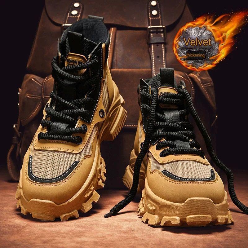 【39-44】Zimowe buty sportowe i rekreacyjne ocieplane i grubsze-3780650