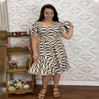 【s-5xl】Seksowna sukienka podkreślająca talię 3635460