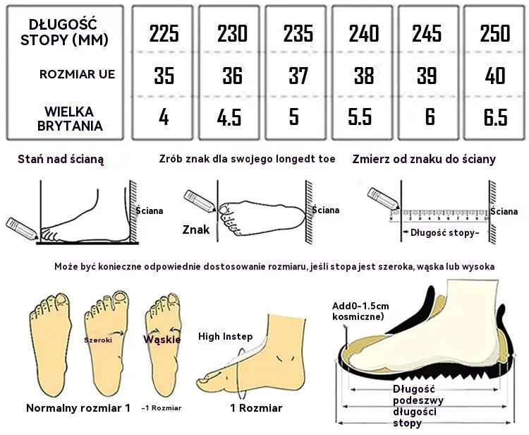 Oferta ograniczona💥【35-40】Damskie wygodne buty sportowe z grubą podeszwą