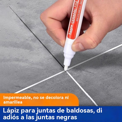 🔥Odporny na pleśń i wodę pisak do fugowania płytek ceramicznych