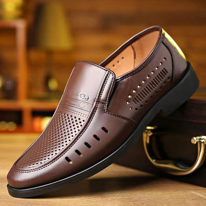 💖👟【rozmiary 38-44】🌹Nowe męskie buty skórzane 2025, wygodne, oddychające i stylowe