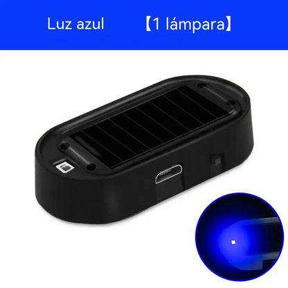 📢🚗 Trepćuće LED svjetlo za upozorenje protiv krađe na solarni pogon