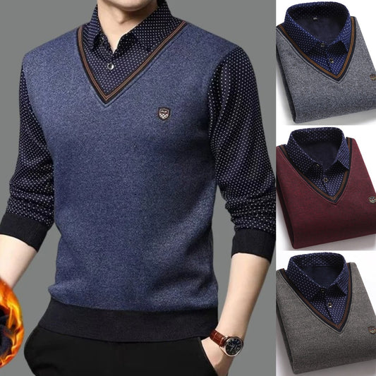 ✨💖 Oferta ograniczona czasowo 👔 [M-4XL] Nowa męska koszula z dzianiny welurowej na jesień/zimę