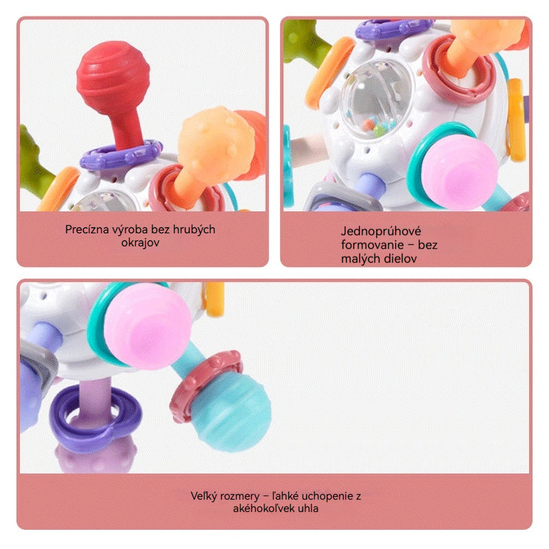 🎁【Priama zľava 25 €】👶👶Perfektný darček pre chlapcov aj dievčatá: senzorické hryzátka pre batoľatá