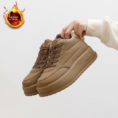 【35-40】Damskie buty casualowe z futerkiem zapewniające wygodę i ciepło
