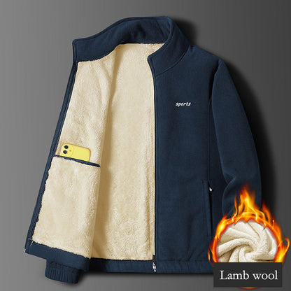 🔥⛄【M-5XL】Nova muška jakna od debele janjeće kože za jesen i zimu, moderna, topla i svestrana