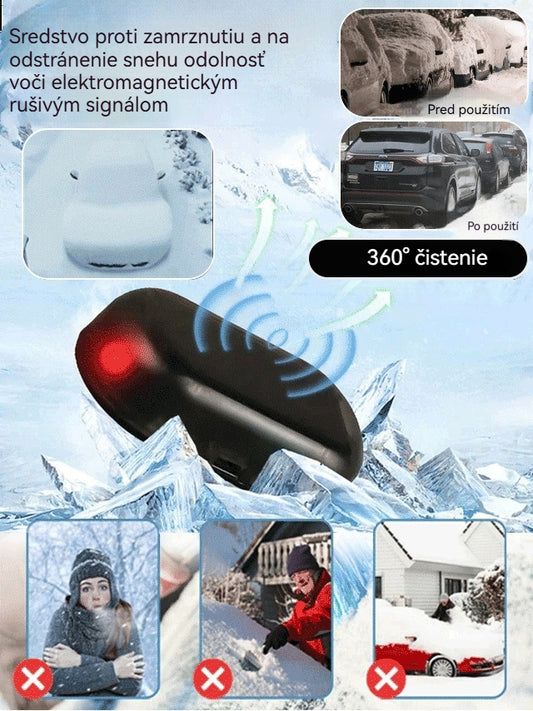 🔥【Znížené 28 €】🔥Nástroj na odstraňovanie snehu z automobilu, špeciálny nástroj na odmržanie a odstraňovanie snehu z okien