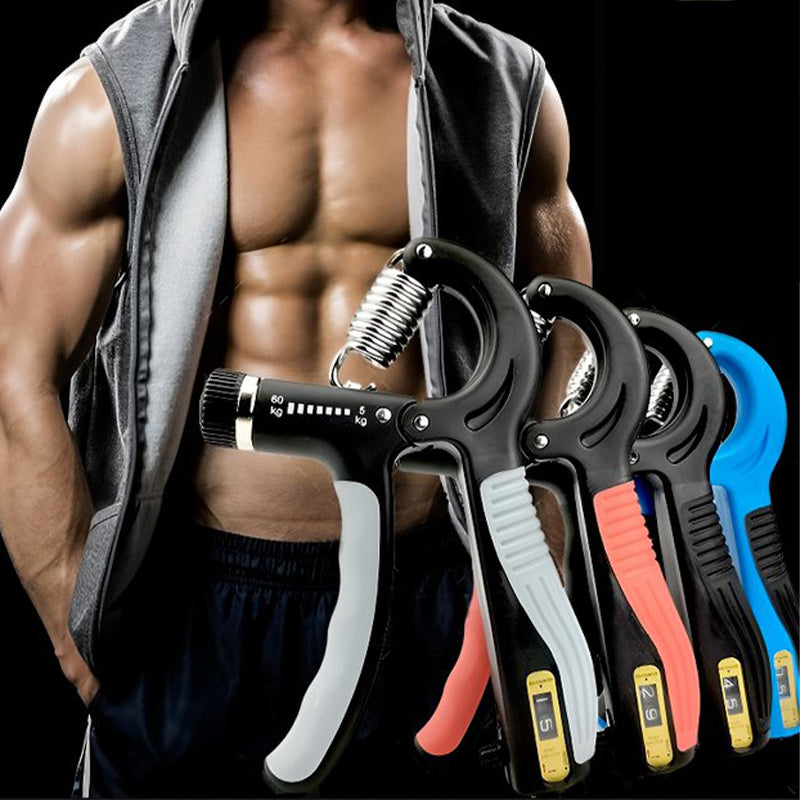 💪🔥Jačalo zápěstí s brojačem a prizpůsobivým odporem - 4207976